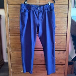 Men's Under Amour Drive 5 pocket pant, 38x30, blue